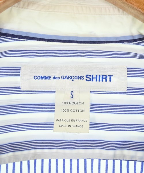 COMME des GARCONS SHIRT（コムデギャルソンシャツ）カジュアルシャツ 青 サイズ:S メンズ/2200680817013