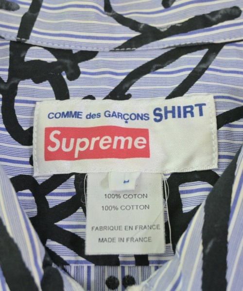 Supreme（シュプリーム）カジュアルシャツ 青 サイズ:M メンズ/2200681008021