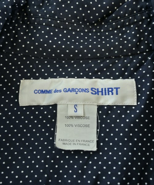 COMME des GARCONS SHIRT（コムデギャルソンシャツ）カジュアルシャツ 紺 サイズ:S メンズ/2200678486047
