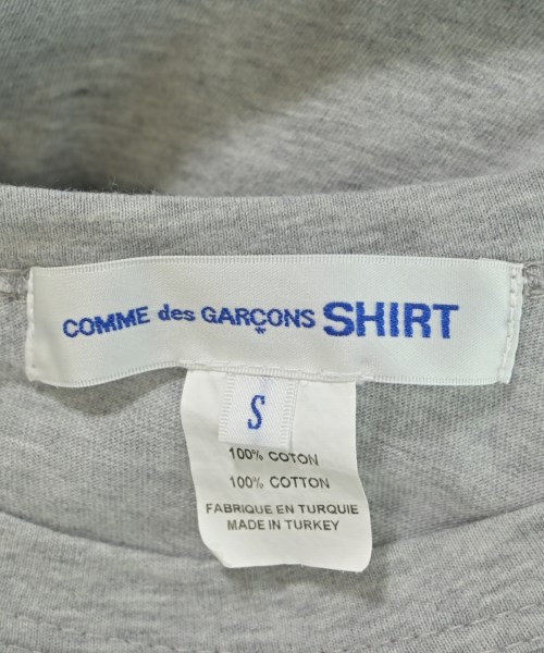 COMME des GARCONS SHIRT（コムデギャルソンシャツ）Tシャツ・カットソー グレー サイズ:S メンズ/2200681096080