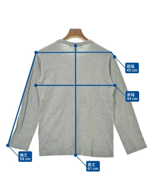 COMME des GARCONS SHIRT（コムデギャルソンシャツ）Tシャツ・カットソー グレー サイズ:S メンズ/2200681096080
