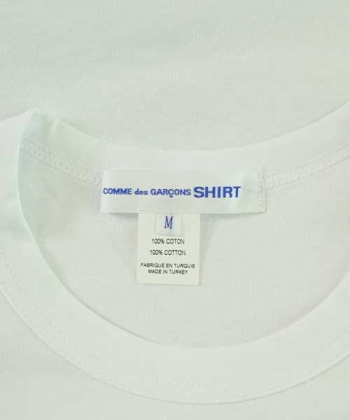 COMME des GARCONS SHIRT（コムデギャルソンシャツ）Tシャツ・カットソー 白 サイズ:M メンズ/2200681208018