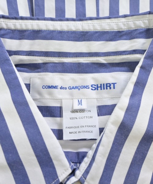 COMME des GARCONS SHIRT（コムデギャルソンシャツ）カジュアルシャツ 青 サイズ:M メンズ/2200681626041