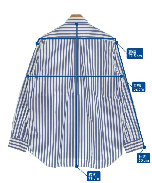 COMME des GARCONS SHIRT（コムデギャルソンシャツ）カジュアルシャツ 青 サイズ:M メンズ/2200681626041