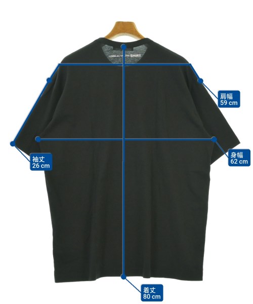 COMME des GARCONS SHIRT（コムデギャルソンシャツ）Tシャツ・カットソー 黒 サイズ:-(M位) メンズ/2200681665057