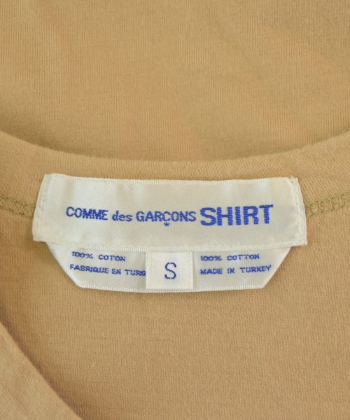 COMME des GARCONS SHIRT（コムデギャルソンシャツ）Tシャツ・カットソー ベージュ サイズ:S メンズ/2200681908116