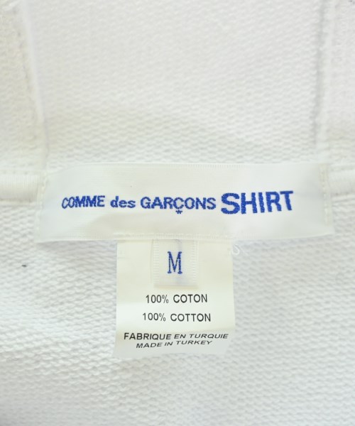 COMME des GARCONS SHIRT（コムデギャルソンシャツ）パーカー 白 サイズ:M メンズ/2200667604124