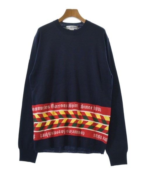 COMME des GARCONS SHIRT（コムデギャルソンシャツ）ニット・セーター 紺 サイズ:L メンズ/2200667604155