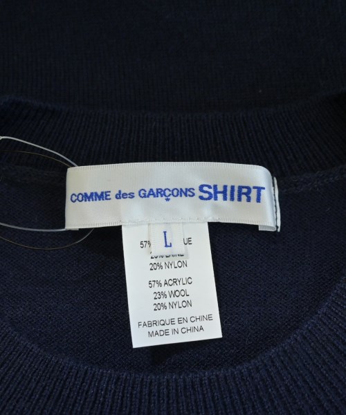 COMME des GARCONS SHIRT（コムデギャルソンシャツ）ニット・セーター 紺 サイズ:L メンズ/2200667604155