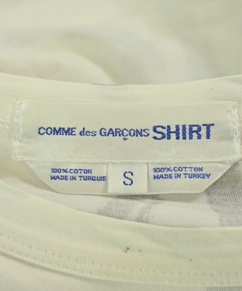 COMME des GARCONS SHIRT（コムデギャルソンシャツ）Tシャツ・カットソー 白 サイズ:S メンズ/2200677029016