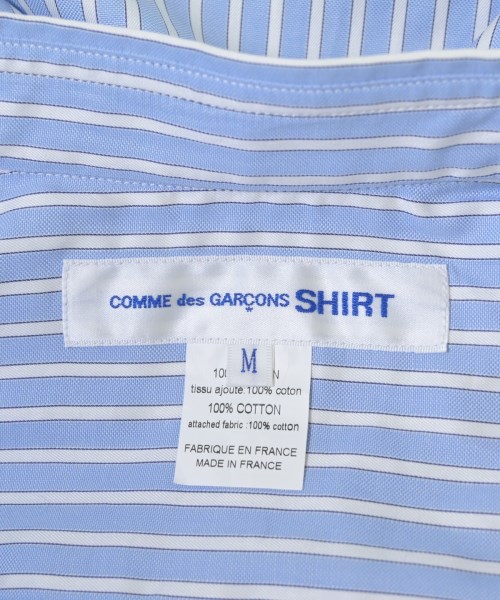 COMME des GARCONS SHIRT（コムデギャルソンシャツ）カジュアルシャツ 青 サイズ:M メンズ/2200681926028