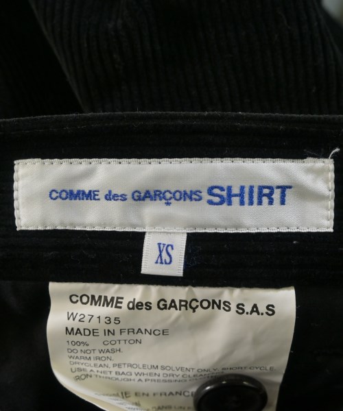 COMME des GARCONS SHIRT（コムデギャルソンシャツ）チノパン 黒 サイズ:XS メンズ/2200681983168