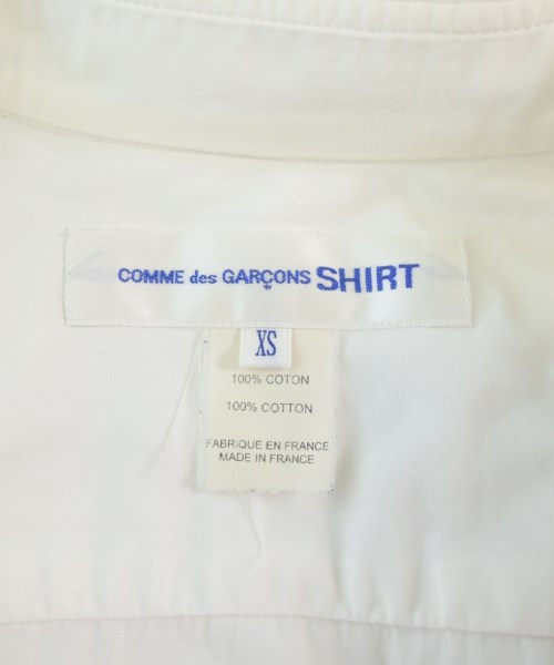 COMME des GARCONS SHIRT（コムデギャルソンシャツ）カジュアルシャツ 白 サイズ:XS メンズ/2200681984035