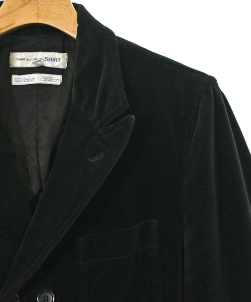 COMME des GARCONS SHIRT（コムデギャルソンシャツ）カジュアルジャケット 黒 サイズ:M メンズ/2200682048057