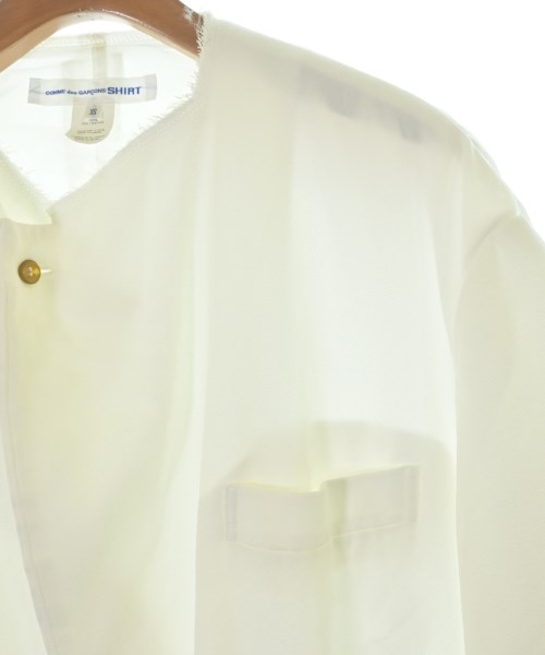 COMME des GARCONS SHIRT（コムデギャルソンシャツ）ジャケット 白 サイズ:XS メンズ/2200689151132