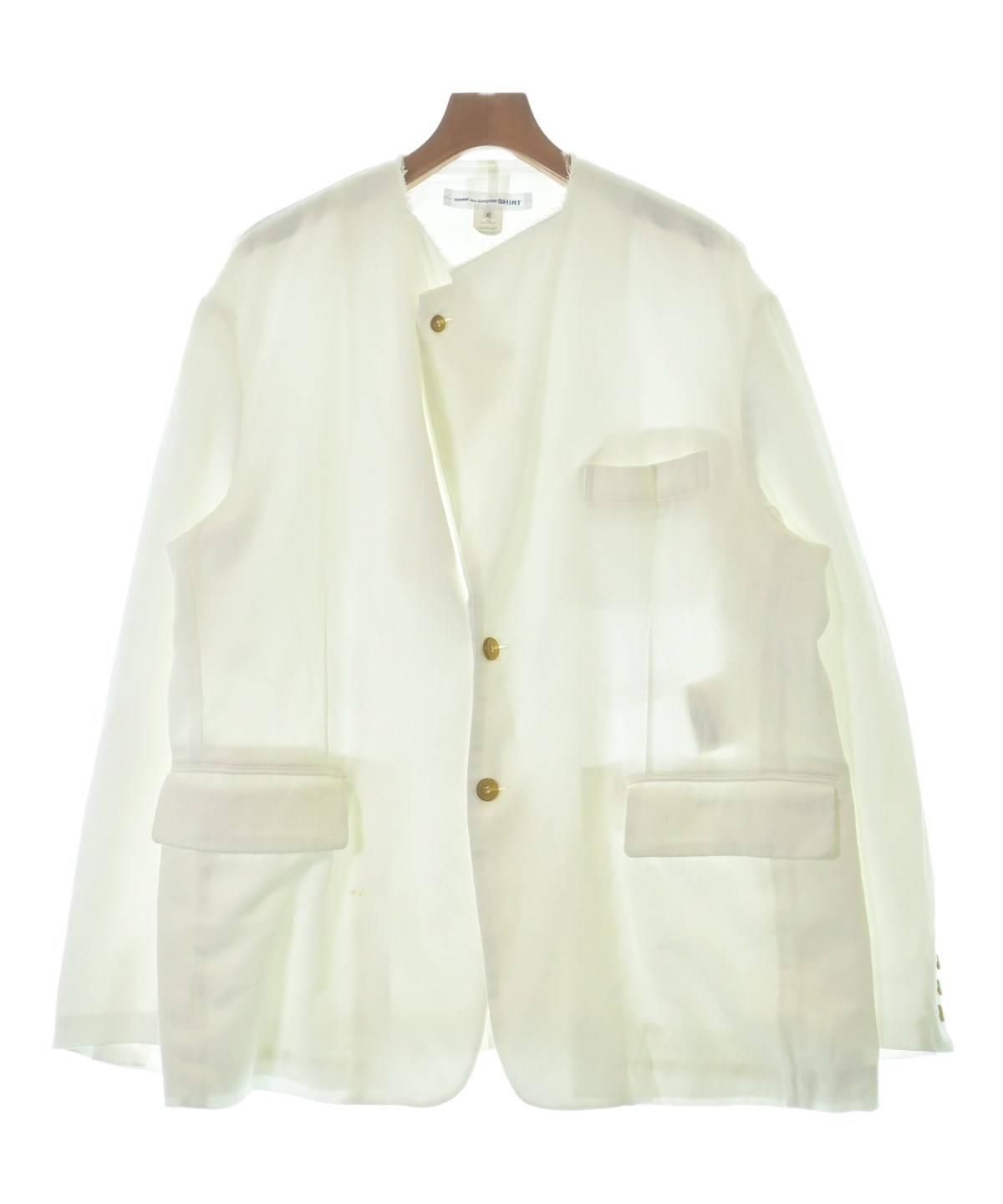 COMME des GARÇONS 　コムデギャルソン　ジャケット ホワイト COMME des GARCONS SHIRT（コムデギャルソンシャツ）ジャケット 白