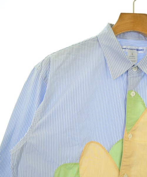 COMME des GARCONS SHIRT（コムデギャルソンシャツ）カジュアルシャツ 青 サイズ:L メンズ/2200693648017