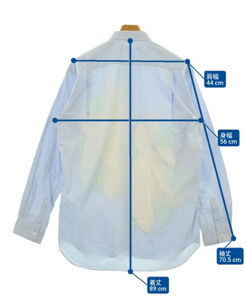 COMME des GARCONS SHIRT（コムデギャルソンシャツ）カジュアルシャツ 青 サイズ:L メンズ/2200693648017