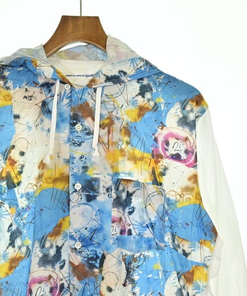 COMME des GARCONS SHIRT（コムデギャルソンシャツ）カジュアルシャツ 青 サイズ:M メンズ/2200686688105