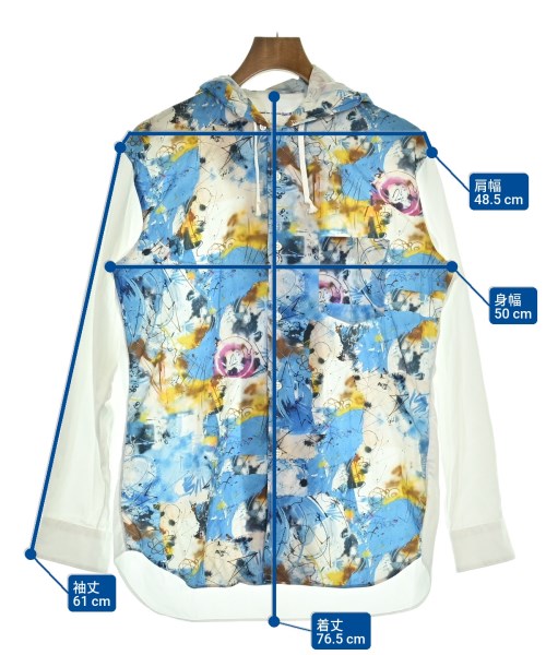 COMME des GARCONS SHIRT（コムデギャルソンシャツ）カジュアルシャツ 青 サイズ:M メンズ/2200686688105