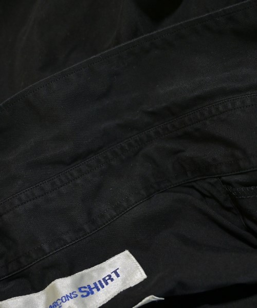 COMME des GARCONS SHIRT（コムデギャルソンシャツ）カジュアルシャツ 黒 サイズ:S メンズ/2200686967040