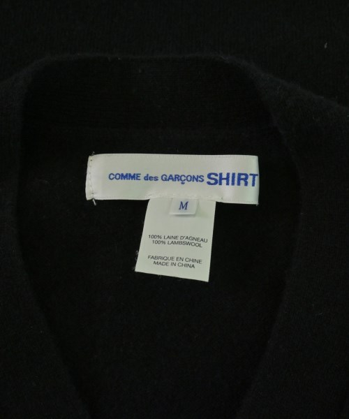COMME des GARCONS SHIRT（コムデギャルソンシャツ）カーディガン 黒 サイズ:M メンズ/2200693666011