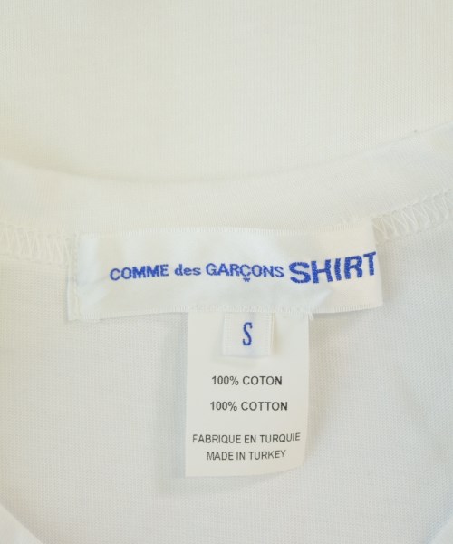 COMME des GARCONS SHIRT（コムデギャルソンシャツ）Tシャツ・カットソー 白 サイズ:S メンズ/2200695225049