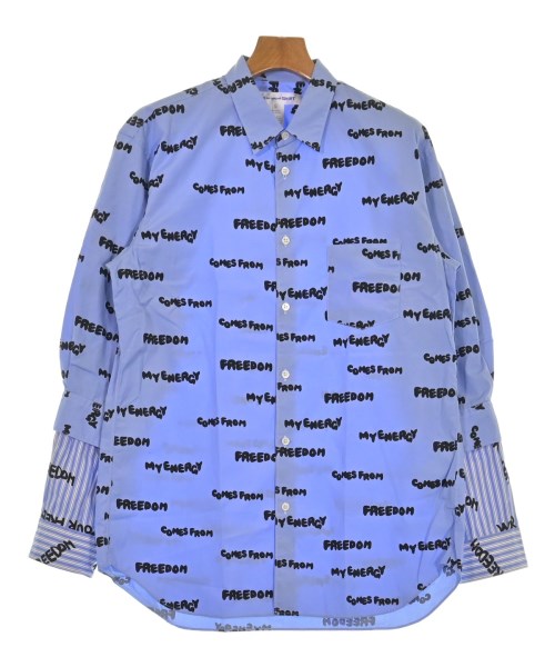 COMME des GARCONS SHIRT(コムデギャルソンシャツ)カジュアルシャツ 青 サイズ:L/2200695424046