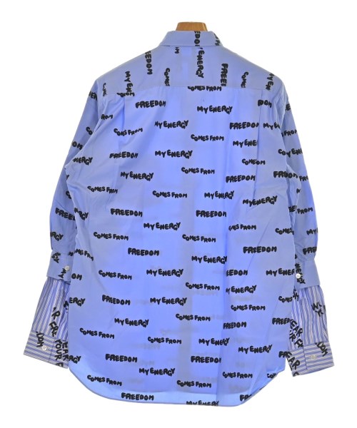 COMME des GARCONS SHIRT（コムデギャルソンシャツ）カジュアルシャツ 青 サイズ:L メンズ/2200695424046