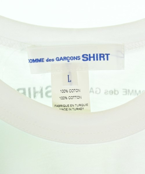 COMME des GARCONS SHIRT（コムデギャルソンシャツ）Tシャツ・カットソー 白 サイズ:L メンズ/2200695613013