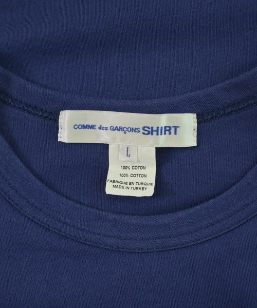 COMME des GARCONS SHIRT（コムデギャルソンシャツ）Tシャツ・カットソー 青 サイズ:L メンズ/2200695900083