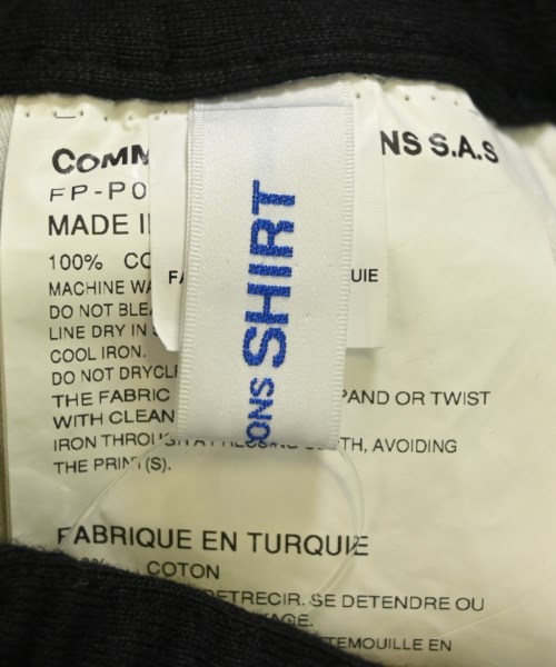 COMME des GARCONS SHIRT（コムデギャルソンシャツ）ショートパンツ 黒 サイズ:M メンズ/2200694446025