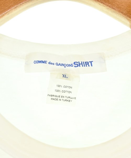 COMME des GARCONS SHIRT（コムデギャルソンシャツ）Tシャツ・カットソー 白 サイズ:XL メンズ/2200691708058
