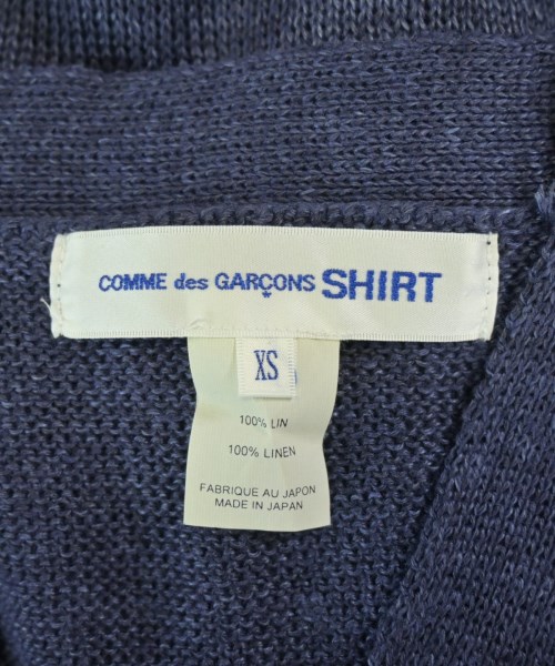 COMME des GARCONS SHIRT（コムデギャルソンシャツ）カーディガン 紺 サイズ:XS メンズ/2200692276365