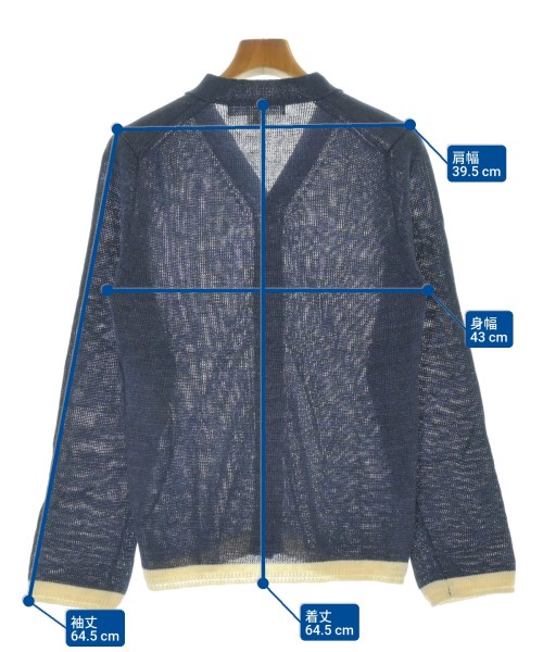 COMME des GARCONS SHIRT（コムデギャルソンシャツ）カーディガン 紺 サイズ:XS メンズ/2200692276365