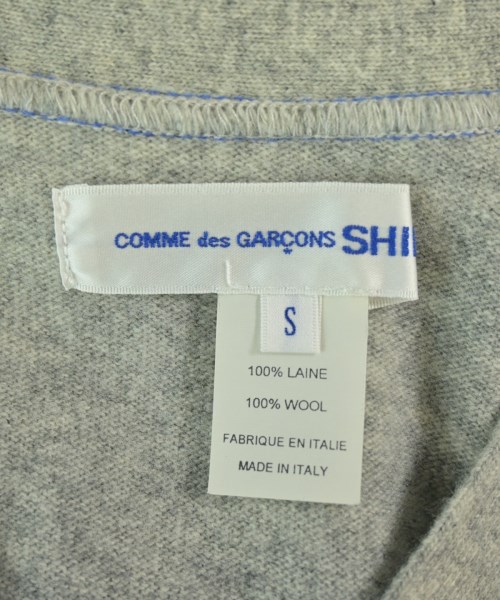 COMME des GARCONS SHIRT（コムデギャルソンシャツ）カーディガン グレー サイズ:S メンズ/2200692276372