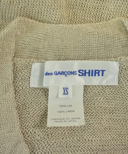 COMME des GARCONS SHIRT（コムデギャルソンシャツ）カーディガン ベージュ サイズ:XS メンズ/2200692276396