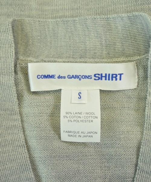 COMME des GARCONS SHIRT（コムデギャルソンシャツ）カーディガン グレー サイズ:S メンズ/2200692276402