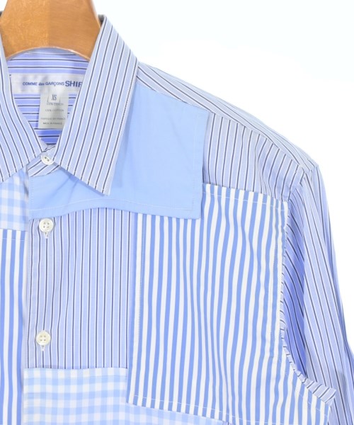 COMME des GARCONS SHIRT（コムデギャルソンシャツ）カジュアルシャツ 青 サイズ:XS メンズ/2200696704109