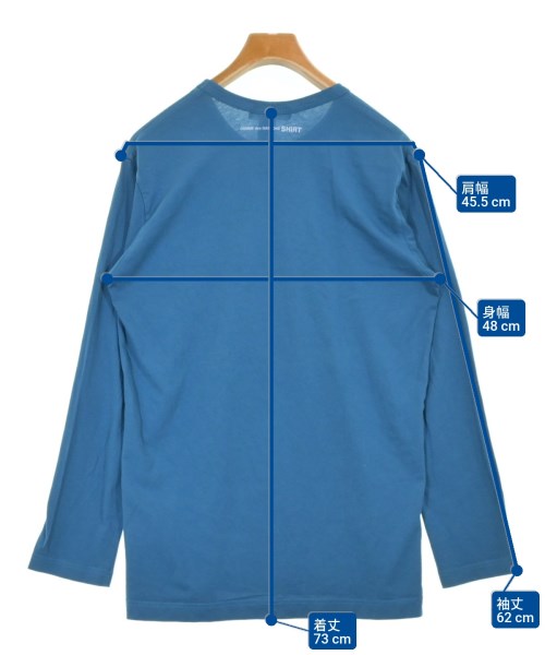 COMME des GARCONS SHIRT（コムデギャルソンシャツ）Tシャツ・カットソー 青 サイズ:XL メンズ/2200696744068