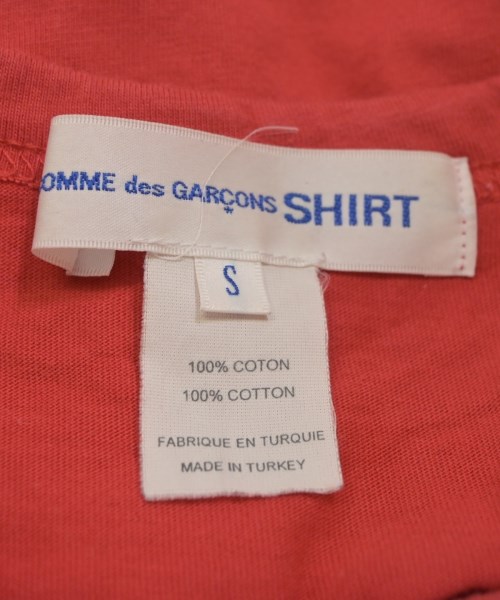 COMME des GARCONS SHIRT（コムデギャルソンシャツ）Tシャツ・カットソー 赤 サイズ:S メンズ/2200696744075