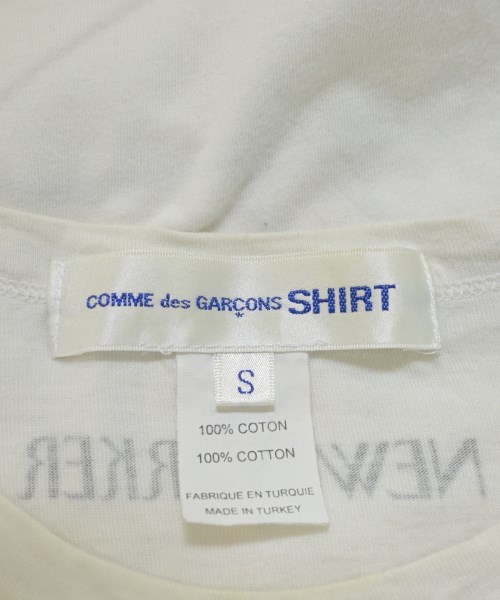 COMME des GARCONS SHIRT（コムデギャルソンシャツ）Tシャツ・カットソー 白 サイズ:S メンズ/2200697164032