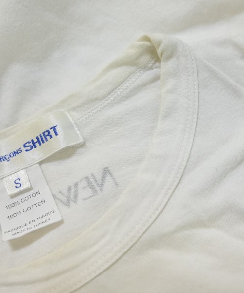 COMME des GARCONS SHIRT（コムデギャルソンシャツ）Tシャツ・カットソー 白 サイズ:S メンズ/2200697164032