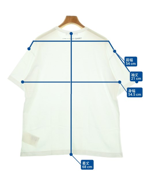 COMME des GARCONS SHIRT（コムデギャルソンシャツ）Tシャツ・カットソー 白 サイズ:S メンズ/2200697532060