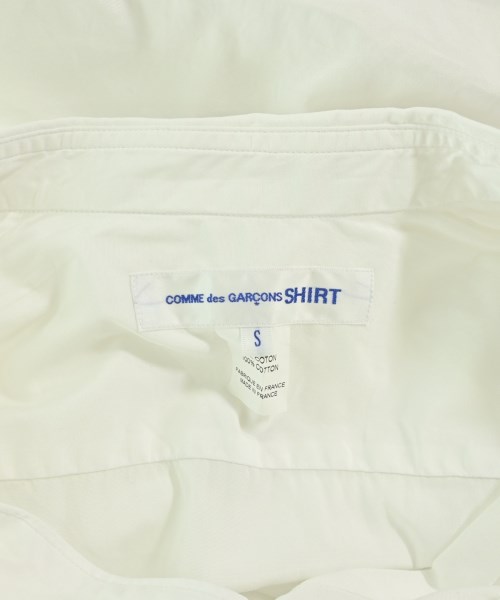 COMME des GARCONS SHIRT（コムデギャルソンシャツ）カジュアルシャツ 白 サイズ:S メンズ/2200697535061