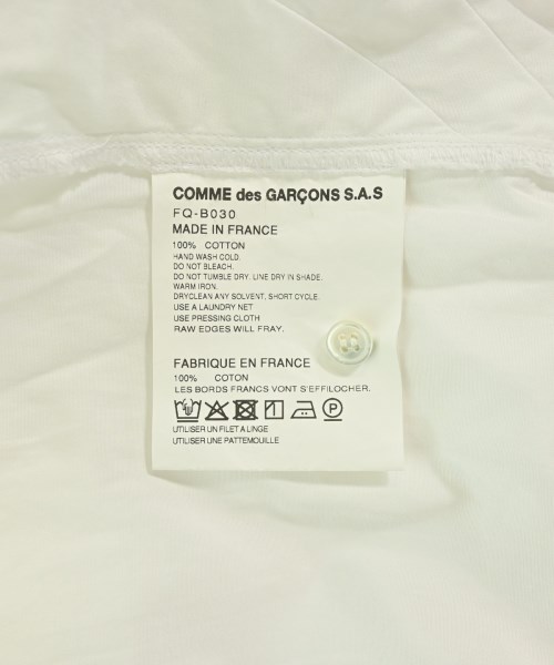 COMME des GARCONS SHIRT（コムデギャルソンシャツ）カジュアルシャツ 白 サイズ:S メンズ/2200697535061