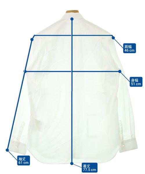 COMME des GARCONS SHIRT（コムデギャルソンシャツ）カジュアルシャツ 白 サイズ:S メンズ/2200697535061