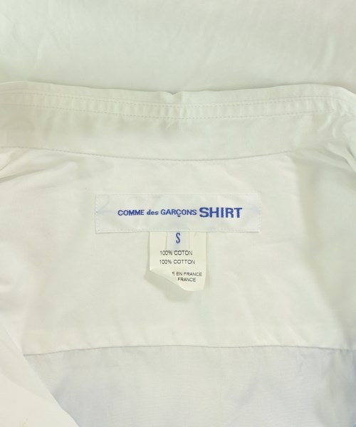 COMME des GARCONS SHIRT（コムデギャルソンシャツ）カジュアルシャツ 白 サイズ:S メンズ/2200697535078