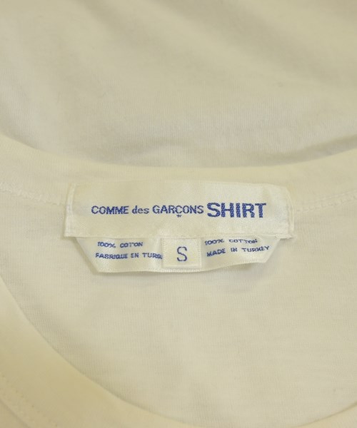 COMME des GARCONS SHIRT（コムデギャルソンシャツ）Tシャツ・カットソー 白 サイズ:S メンズ/2200697564047