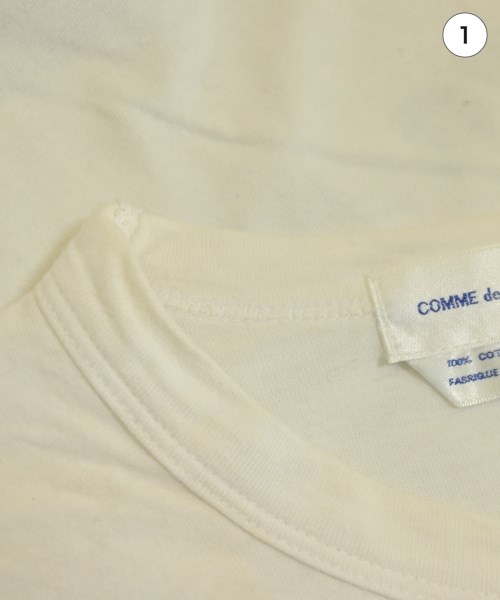 COMME des GARCONS SHIRT（コムデギャルソンシャツ）Tシャツ・カットソー 白 サイズ:S メンズ/2200697564047